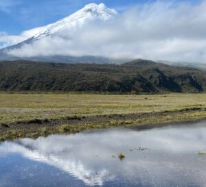 Cotopaxi volcano the most visited NAtional Park in the mainland