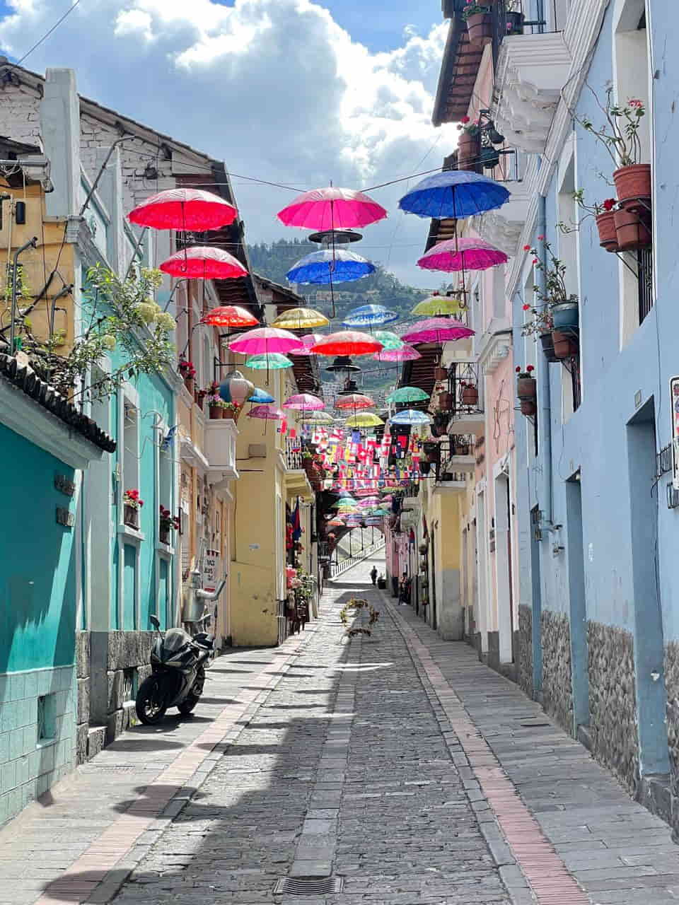 Highlight in Quito , La Ronda street nice point to start our adventure in Quito