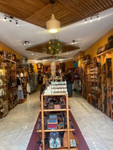 cotatachi is a town where visitors can buy products made in leather