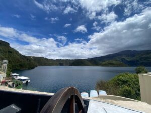 Cuicoccha lake in a private tour